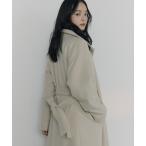 ショッピングモード コート アウター 「Dessin de mode/デッサンデモード」「STUDIOUS別注」スタンドカラーロングコート レディース