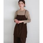 キャミソール サイドスリットチュニックキャミソール