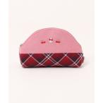 ショッピングダンガリー ポーチ 先染チェック×ダンガリー ポーチ キッズ 子供