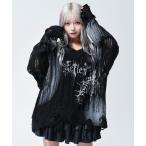 ニット セーター 「REFLEM/レフレム」顔料加工ダメージニットPO