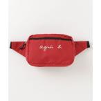 「agnes b.」 ウエストバッグ - レッド レディース