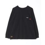 「WTAPS」 ワンポイント長袖Tシャツ S ブラック メンズ