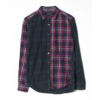 [RAGEBLUE] в клетку рубашка с длинным рукавом M зеленый мужской 