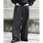 「Bleme」 スラックス L ブラック