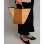 ショッピングストローバッグ 「LORISTELLA」 2WAYバッグ FREE ブラウン レディース