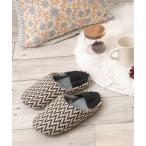 スリッパ ニットルームシューズ 25