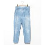 [NANO universe] Denim брюки 38 голубой женский 