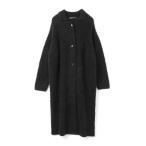 ショッピングロングカーディガン 「mizuiroind」 ニットコート FREE ブラック レディース