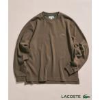 ショッピング長袖tシャツ 「LACOSTE」 長袖Tシャツ 4 カーキ メンズ