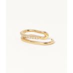 ショッピングイヤーカフ 「ete」 イヤーカフ FREE イエローゴールド レディース