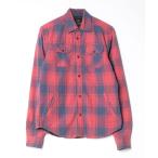 [SCOTCH&amp;SODA] в клетку рубашка с длинным рукавом S красный мужской 