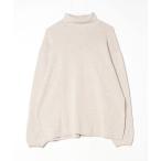 [WYM LIDNM]ta-toru шея вязаный M бежевый мужской 