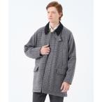 ステンカラーコート コート ダブルフェイスメルトン TAPTON（タップトン） メンズ