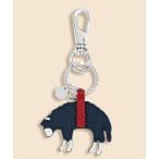 ショッピングキーホルダー キーホルダー オンラインストア限定　カウレザー　GFロゴ　キーフォブ