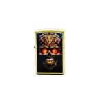 ショッピングzippo 灰皿 ライター ZIPPO ジッポ 46715 SKULL DESIGN