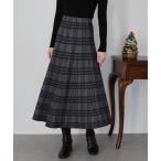ショッピングロングスカート スカート ロングチェックスカート