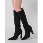 ショッピングロングブーツ 「Darich」 ロングブーツ M ブラック レディース