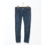 [Arnold Palmer] обтягивающие джинсы брюки 2 темно-синий женский 