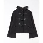 ショッピングダッフル 「BURBERRY BLUE LABEL」 ダッフルコート 38 ブラック レディース