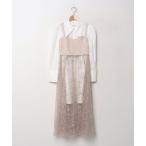 「LILY BROWN」 キャミソールワンピー�