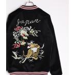 「HOUSTON」 スカジャン MEDIUM ブラック系その他 メンズ