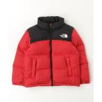 ショッピングKIDS 「THE NORTH FACE」 「KIDS」ワンポイントダウンジャケット 120 レッド キッズ