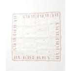[BURBERRY] цветочный принт носовой платок * полотенце для рук - бежевый женский 