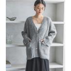 「A part by」 ニットカーディガン FREE グレー レディース