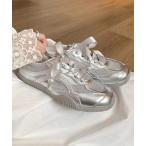 [Vipoa] low cut спортивные туфли SMALL серебряный женский 