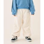 パンツ 裏フリースドロストナイロンパンツ キッズ 子供服 女の子