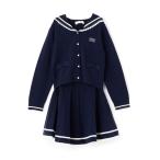 セットアップ セーラーニット　セットアップ キッズ 子供服 女の子