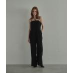 ショッピングオールインワン 「ANDRESD」 オールインワン L ブラック レディース