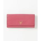ショッピングPRADA 「PRADA」 サフィアーノ 長財布 - ピンク レディース