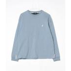 [BEAMS HEART] one отметка футболка с длинным рукавом [KANGOL сотрудничество ] Sb люмен z