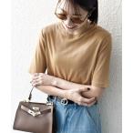 「SHIPS any」 半袖Tシャツ ONE SIZE キャメル レディース