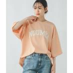 「GLOBAL WORK」 半袖Tシャツ SHORT ピンク系その他6 レディース