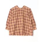 「NATURAL BEAUTY BASIC」 7分袖ブラウス MEDIUM ブラウン レディース