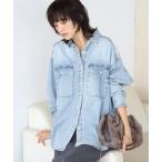 「RIVE DROITE」 長袖シャツ FREE サックスブルー レディース