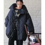 ダウンコート ダウンジャケット スタンドカラー中綿リバーシブルコート レディース