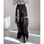 [Heather] слаксы FREE оттенок черного прочее женский 