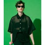 「MAISON SPECIAL」 半袖シャツ FREE ブラック レディース