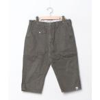 [A BATHING APE] укороченные брюки MEDIUM Brown мужской 