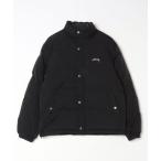 「STUSSY」 ダウンジャケット SMALL ブラック メンズ