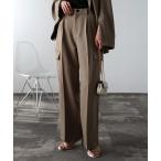 [Bonjour Sagan] слаксы FREE хаки Brown женский 