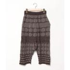 ショッピングサルエル 「Plantation」 サルエルパンツ M ブラウン レディース