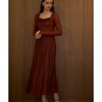 ワンピース Heart Neck Lace One Piece  ハートネックストレッチレースワンピース