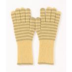 手袋 ボーダーニット 手袋 メンズ レディース