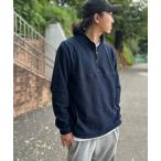  футболка тренировочный флис половина Zip тянуть over мужской 