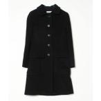[BARNEYS NEWYORK] пальто с отложным воротником 38 черный женский 
