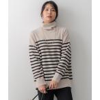 「23区」 タートルネックニット 38 ベージュ レディース